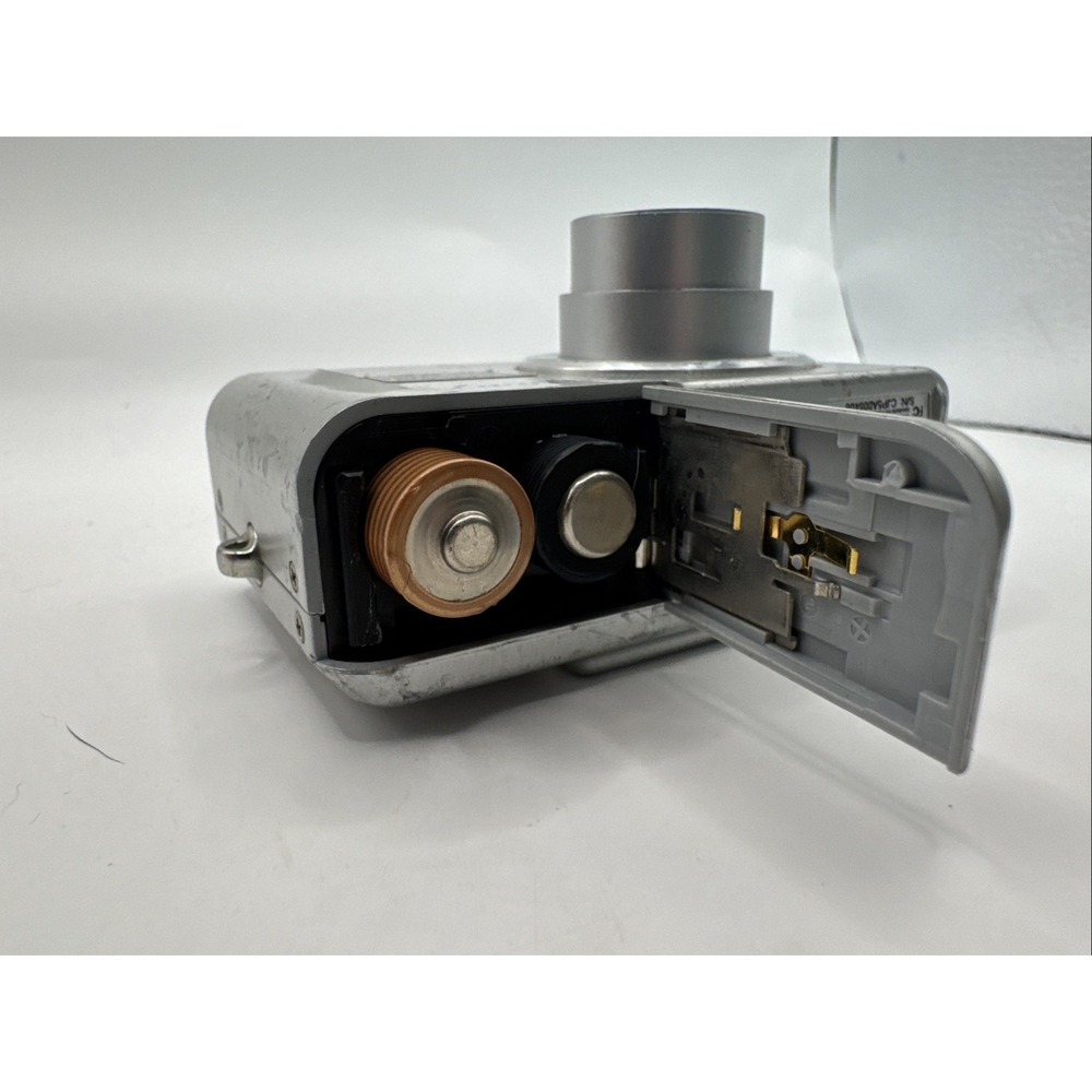 JENOPTIK EasyShot JD5.0z3 5.0MP Compact Digital Camera Silver parts, not working - Picture 7 of 7